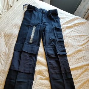 Mens Navy Skillers Work Pants 32/36